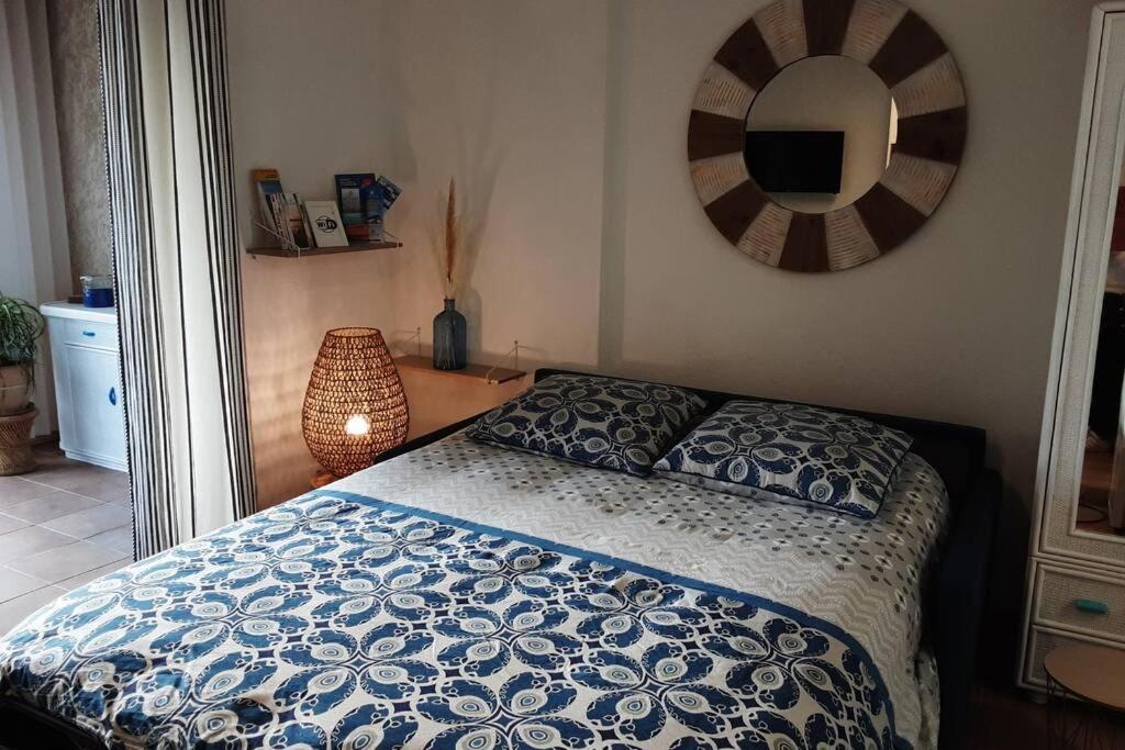 "Ti Sable" Agreable Studio Climatise, Jolie Vue Mer, Piscine A Cavalaire Sur Mer Golfe De St-Tropez Zewnętrze zdjęcie