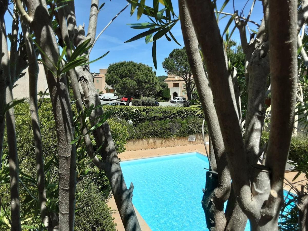 "Ti Sable" Agreable Studio Climatise, Jolie Vue Mer, Piscine A Cavalaire Sur Mer Golfe De St-Tropez Zewnętrze zdjęcie
