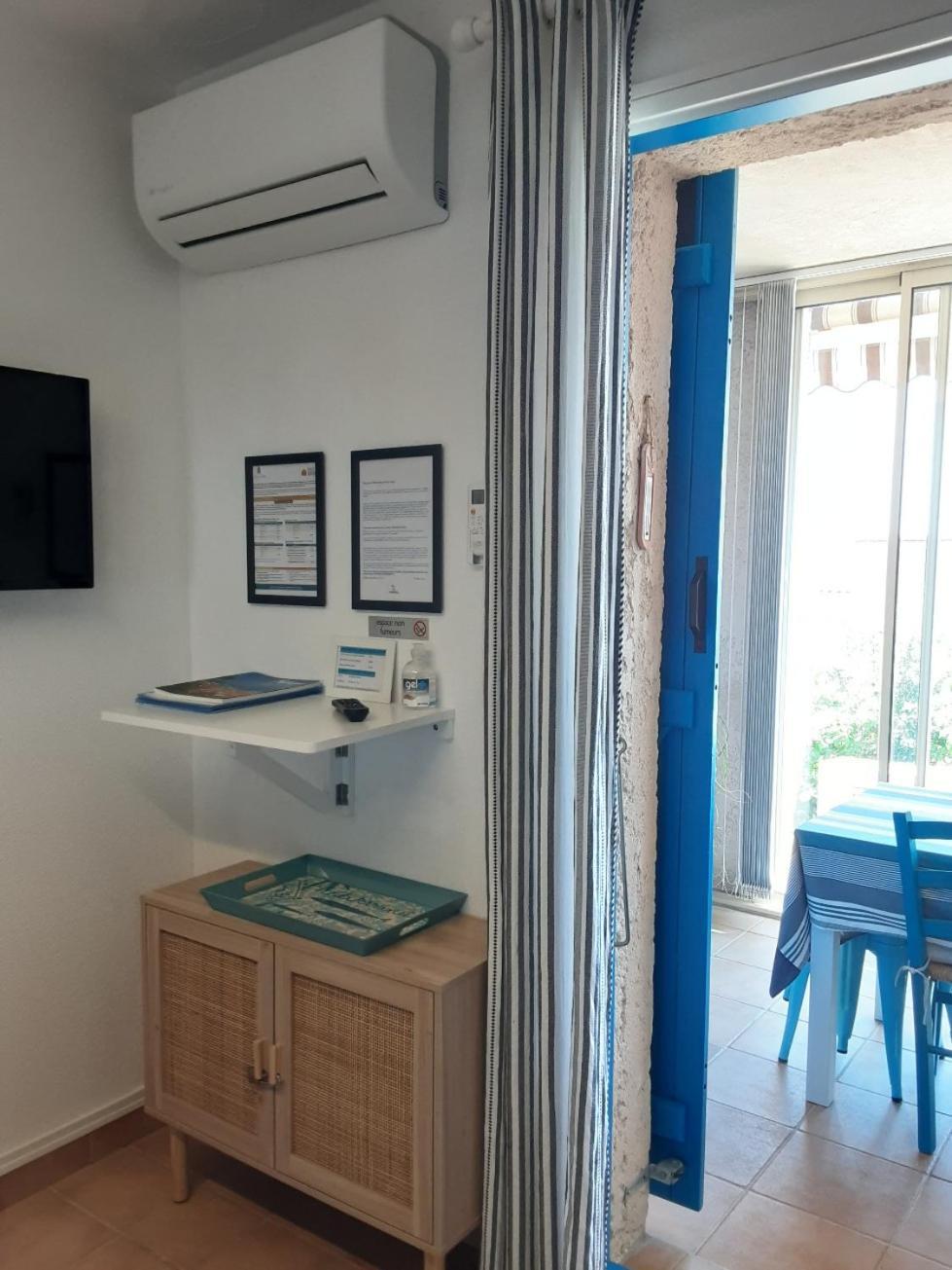 "Ti Sable" Agreable Studio Climatise, Jolie Vue Mer, Piscine A Cavalaire Sur Mer Golfe De St-Tropez Zewnętrze zdjęcie